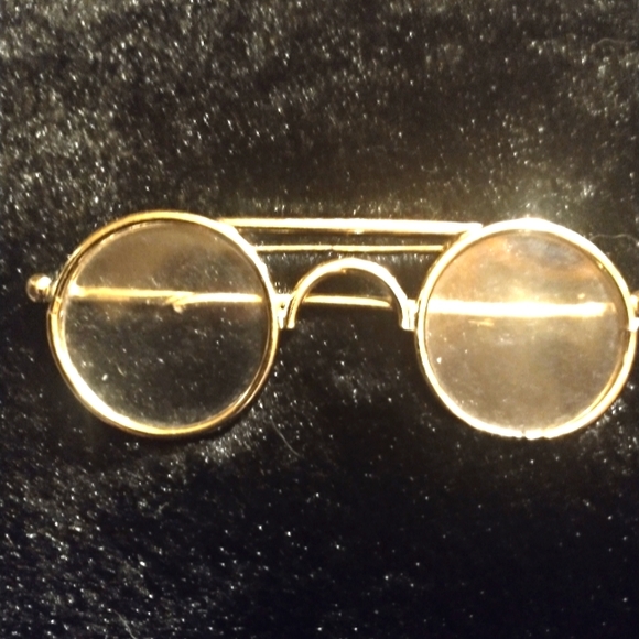 Fun Vintage Broach Eye Glasses - Picture 2 of 4